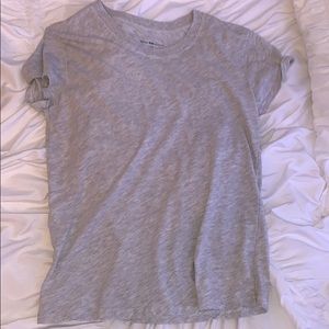 grey basic brandy melville tee